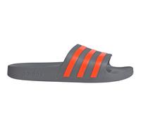Badesandale ADIDAS SPORTSWEAR "AQUA ADILETTE", Herren, Gr. 43, orange (grau three, impact orange, grau three), Synthetik, Schuhe (37466525-43) grau three, impact orange, grau three