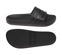 adidas Aqua Adilette Badelatschen Slides (black/black, EU Schuhgrößensystem, Erwachsene, Numerisch, M, 40.5)