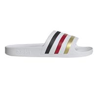 adidas Unisex Adilette Aqua Slides, ftwr white/core black/gold met., 42 EU