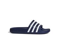 adidas Unisex Adilette Aqua Slides, Dark Blue / Cloud White / Dark Blue, 38 EU