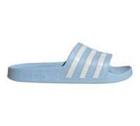 adidas Damen Adilette Aqua Slides, Glow Blue/Zero Metalic/Zero Metalic, 38 EU