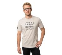 Adidas Audi F1 Team Dna Graphic Kurzarm-t-shirt S Chalk Pearl