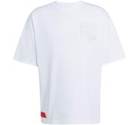 adidas Audi Formel 1 Team Elevated Graphic II T-Shirt Herren KV5774 - white/hi-res red XL