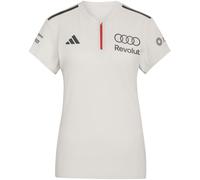 adidas Audi Formel 1 Team Mechaniker & Marketing Poloshirt Damen KE9101 - chalk pearl/iron met. L