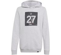 adidas Audi Formel 1 Team Nico Hülkenberg Grafik III Hoodie Kinder KY2029 - light grey heather 176