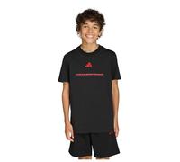 adidas Slogan Single Jersey T-Shirt Jungen KG5188 - black 140