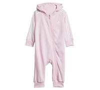 adidas Baby Infants Essentials 3-Stripes Onesie Latzhose, clear pink/white,