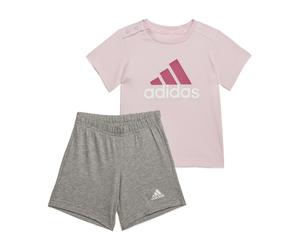 adidas Baby Set Essentials Organic Cotton Set HR5886 62 Classic Pink/Premium Fuchsia