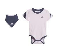 adidas Baby Strampler Future Icons Gift Set Body Plus Bib HM6593 92 Clear Pink