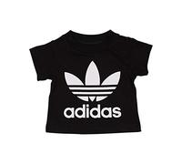 adidas Baby T-Shirt Trefoil, Black/White, 74, DV2829