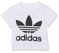 adidas Baby Trefoil T-Shirt, White/Black, 68