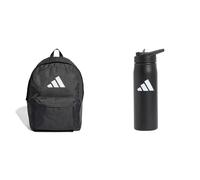 adidas Back to School bundle Classic 3 bars backpack and insulated straw Metal Bottle 0.6L