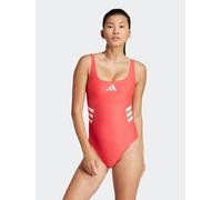 adidas - Women's 3 Stripes Uback Suit - Badeanzug, Gr. L 44, rot (SemiLucidRed/PulseMagenta)