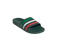 adidas Badeschuhe Adilette Aqua 3-Streifen dunkelgrün Herren - 1 Paar, Größe Euro (US) 48,5 (13)