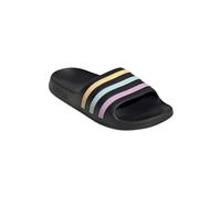 adidas Badeschuhe Adilette Aqua schwarz/bunt Kinder - 1 Paar, Größe Euro (US) 38 (6)