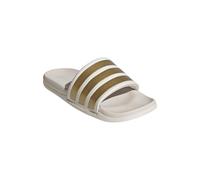 adidas Damen Badeschlappen Adilette Comfort 2.0 JP9123 42 Off White/Gold Met./White