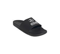 adidas Unisex MERCEDES - AMG PETRONAS FORMULA ONE TEAM ADILETTE COMFORT SLIDES, core black/core black/ftwr white, 48.5 EU