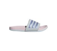 adidas Badeschuhe Adilette Comfort Slides - 3-Streifen - blau/pink Damen, Größe Euro (US) 44,5 (10)