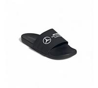 adidas Unisex MERCEDES - AMG PETRONAS FORMULA ONE TEAM ADILETTE COMFORT SLIDES, core black/ftwr white/core black, 40.5 EU