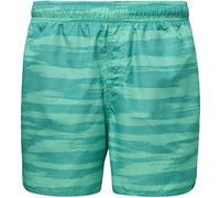 adidas Badeshorts 3-Streifen Allover Print, Eqtgrn/White, S, CV5143