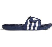adidas Unisex Adissage Slides, Dark Blue / Cloud White / Dark Blue, 39 EU
