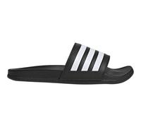 adidas Unisex Adilette Comfort Slides, Core Black / Cloud White, 47 EU