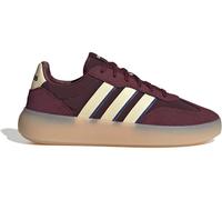 Sneaker ADIDAS SPORTSWEAR "BARREDA DECODE", Damen, Gr. 39, maroon, warm vanilla, royal blau, Leder, Textil, Schuhe Sneaker, inspiriert vom Design des adidas handball spezial (11717158-39) maroon, warm