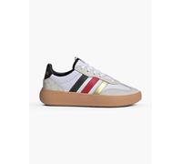 Sneaker ADIDAS SPORTSWEAR "BARREDA DECODE KIDS", Mädchen, Gr. 38, cloud weiß, core schwarz, gold metallic, Leder, Textil, Schuhe Sneaker, World Cup Nations Pack, für Kinder & Jugendliche (88409705-38)