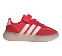 Sneaker ADIDAS SPORTSWEAR "BARREDA DECODE KIDS", Mädchen, Gr. 33, semi lucid rot, sanftes weiß, pure ruby, Leder, Textil, Schuhe Sneaker, mit Klettverschluss, für Kinder & Jugendliche (35655627-33) se