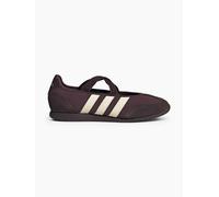 adidas Barreda Mary Jane Ballerina Braun, Damen, Größe: 42 2/36, Material: Veloursleder/Textil