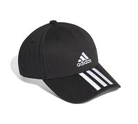 adidas Performance Herren Cap "Baseball 3-Streifen Cap", schwarz, Einheitsgröße