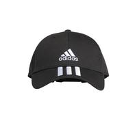Adidas Baseball 3-Streifen Twill Kappe Cap, schwarz OSFY