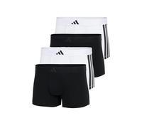 adidas Herren Low Rise Trunk (2 Pack) - Active Flex Cotton 3 Stripes | Bequeme Unterwäsche