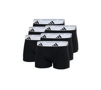 adidas Basic Boxer Trunk Men Herren Unterhose Shorts Unterwäsche 6er Pack, Farbe:Black4, Bekleidungsgröße:S