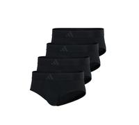 Adidas Herren Slip Active Flex Cotton 3 Stripes – Low Rise – 2er Pack Schwarz M