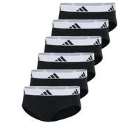 Adidas Herren Slip (3er Pack) Black_4AM001 – Active Flex Cotton – Schwarz/Weiß XXL