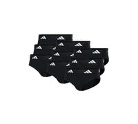 adidas Basic Brief Men Herren Unterhose Slip Unterwäsche 9er Pack, Farbe:Schwarz, Bekleidungsgröße:XXL