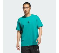 adidas Basketball Graphic T-Shirt Pure Teal / Black 2XL