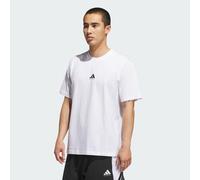 adidas Basketball Graphic T-Shirt White / Black S