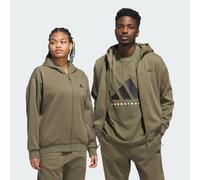 adidas Basketball Kapuzenjacke (genderneutral) Olive Strata M