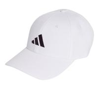 adidas Unisex Baseball Cap Cotton New Logo, White/Black, L-XL
