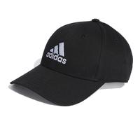 adidas Cotton Twill Baseball Cap Herren 095A - black/white OSFW