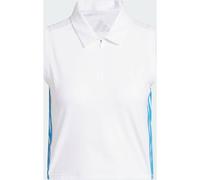 ADIDAS Beyond The Course Crop Twistknit Polo Shirt (IF436) L White