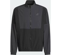 ADIDAS BEYOND TWISTWEAVE FULL-ZIP WINDBREAKER (P4915) L Black / Carbon