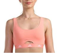 adidas BH Scoop Bralette Korall Baumwolle Large Damen