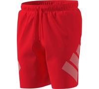Adidas Big Bars 8-Inch Herren Badehose, rot XL