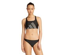 Adidas Big Bars C-back Bikini Schwarz 34 Frau