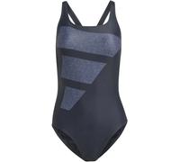 Adidas Big Bars Graphic Badeanzug Damen Badeanzug, schwarz 38
