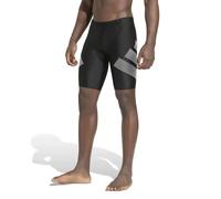 Adidas Jammer-Badehose Big Bars – Schwarz – Herren S