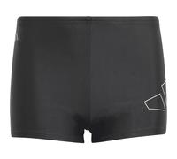 adidas Big Bars Kids Boxer-Badehose Jungen Badehose, schwarz, Gr. 110